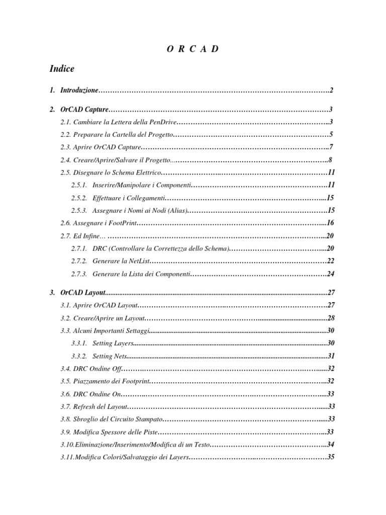 O2 - Manuale OrCAD (Step by Step) | PDF