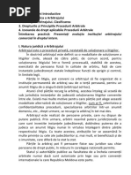 I Notiuni Arbitraj