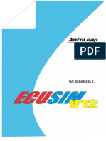 Manual Ecusim v12 3 r2 S