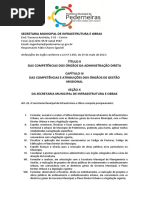 Sec Infraestrutura Obras