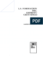 Formacion del espiritu cientifico - G. Bachelard (Cap. 1).pdf