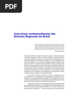 Uma Breve Contextualização Das Divisões Regionais Do Brasil