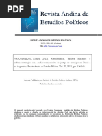 Daniela Vasconcelos-Autoritarismo, Direitos Humanos e Redemocratização-uma Análise Comparativa Da Justiça de Transição No Brasil e Na Argentina.