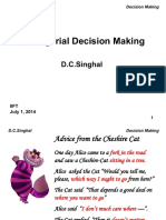 Managerial Decision Making: D.C.Singhal