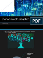 Conocimiento Científico