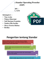 Standar Dan Standar Operating Prosedur (SOP)