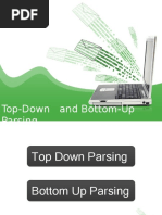 Top-Down and Bottom-Up Parsing