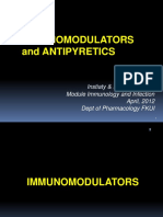 Lect-Mod-inf & immunol-immunomodulators+antipyretics-Insti-Rianto-Mar11