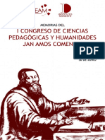 Memorias Del I Congreso de Ciencias Pedagógicas y Humanidades "Jan Amos Comenius"