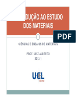 Capítulo 01 - Introdução Ao Estudo Dos Materiais PDF