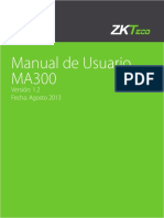 MA300 - Manual de Usuario ZK