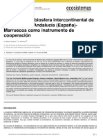La reserva de biosfera intercontinental de Mediterráneo Andalucía (España)Marruecos como instrumento de cooperación
