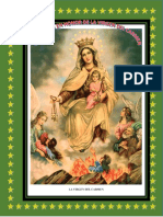 Afiche Virgen Del Carmen