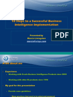 10 Steps To A Successful Business Intelligence Implementation