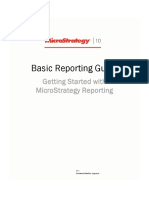 MSTR BasicReporting