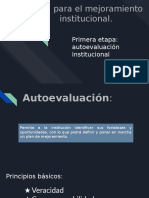 Guía Para El Mejoramiento Institucional.