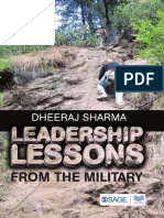 Leadership Lessons From The Military by Dheeraj Sharma