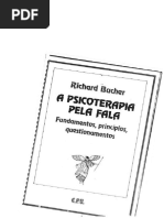 A Psicoterapia Pela Fala