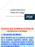 Diseño Mecanico Por Falla Fatiga