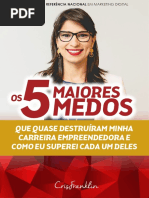5 Maiores Medos - Cris Franklin
