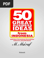 Download 50 Great Business Ideas From Indonesia by Hidrogel Hidro SN358132767 doc pdf