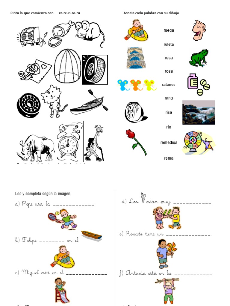 Guias Letra R Pdf