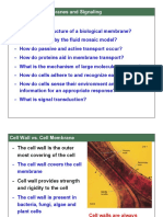 2.1, 2.2 Cell Membranes F16