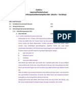 Outline Laporan Pendahuluan Pra FS Jakarta