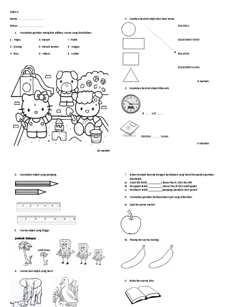 Warna Dan Bentuk Asas Pdf
