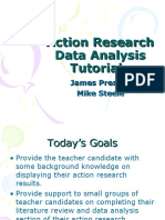 Action Research Data Analysis Tutorial