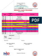 Class Program 2017 2018