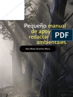 Pequeño Manual para Escribir Textos Ambientales