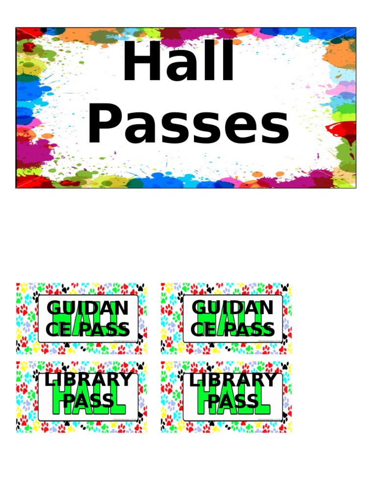 Passes | PDF