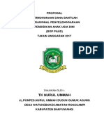Proposal Bop 2017 - TK Nurul Ummah