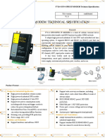 F7114 GPS+GPRS IP MODEM TECHNICAL SPECIFICATION