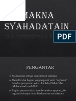 Makna Syahadatain