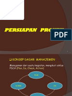 Persiapan Proyek