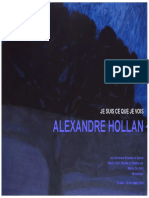 Dossier Pedagogique Alexandre Hollan - Je Suis Ce Que Je Vois