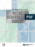 CoP For Metal Scaffolding Safety