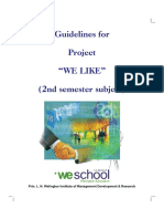 Guidelines of Project We Like 240717