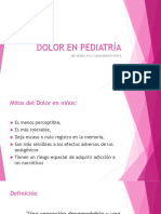 Dolor en Pediatría