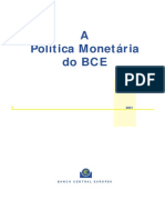 A Política Monetária Do BCE PDF