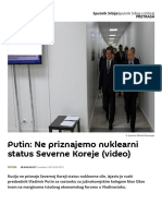 Putin_ Ne Priznajemo Nuklearni Status Severne Koreje