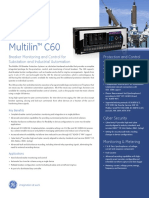 Multilin C60: Breaker Monitoring and Control For Substation and Industrial Automation