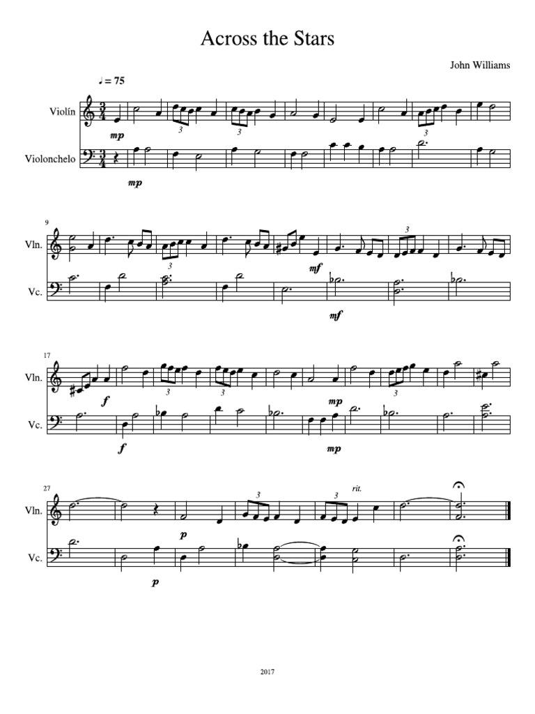 across-the-stars-cello-partitura-y-partes-pdf