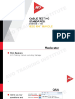 01 Cable Testing Standards Overview of The IEEE 400 Bundle