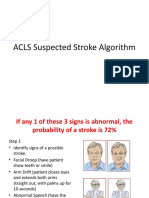 ACLS Suspected Stroke Algorithm