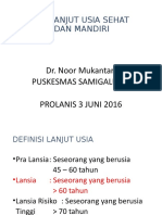 pROLANIS lansia sehat mandiri 3 juni 2016.ppt