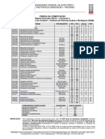 Matriz Curricular - Curriculo 4 (Tabela)