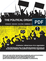 Ethics- Political Organization